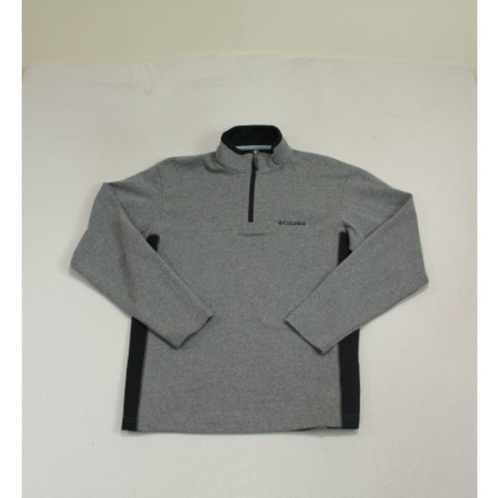 Columbia Men Gray Sweater Omni Shirld Repellency Size Small